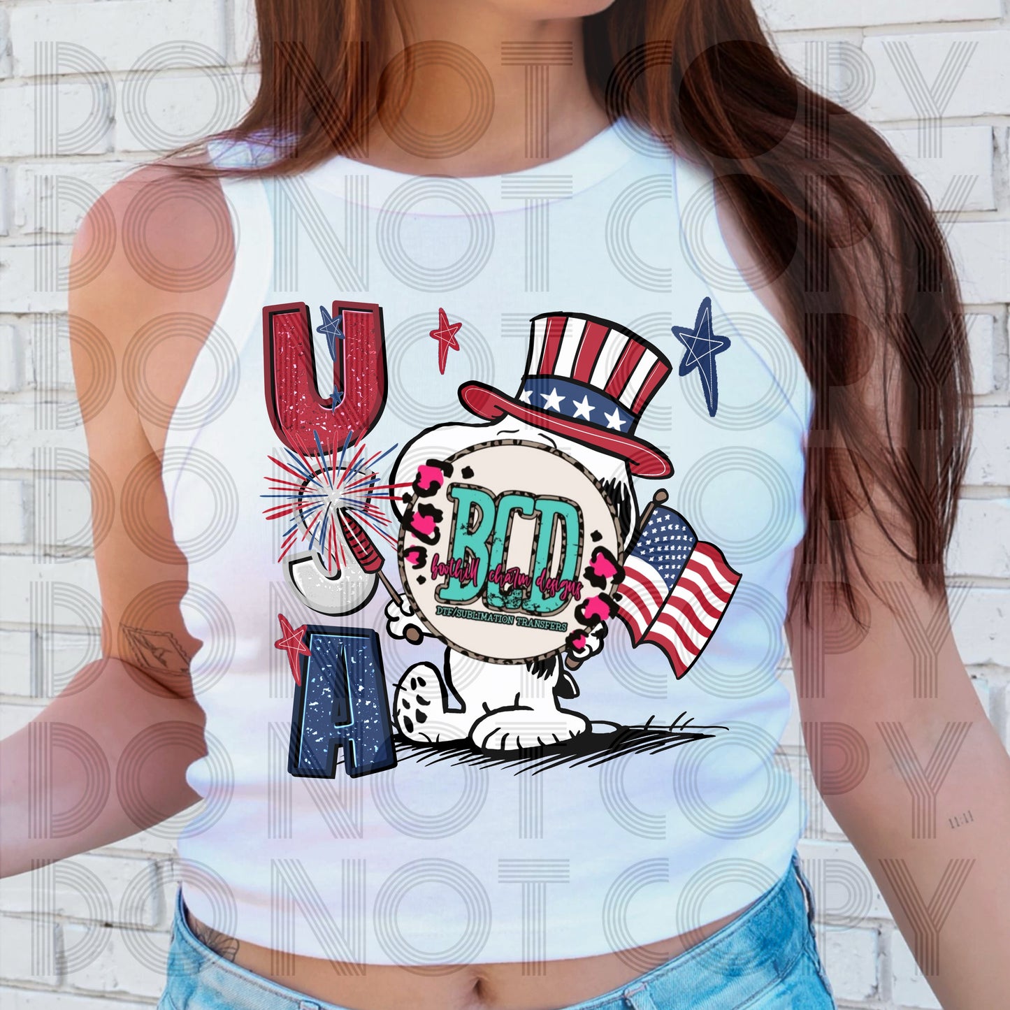 USA Sno*py patriotic - Shirt RHD.25