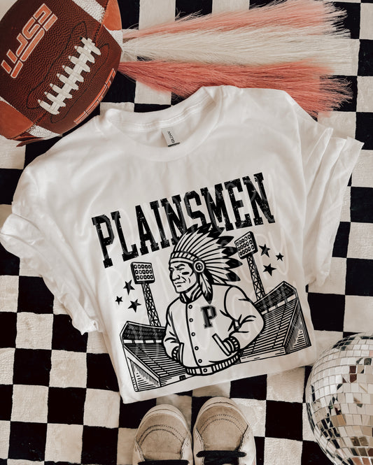 Letterman Jacket with mascot - ADULT SHIRT *add mascot & shirt color wanted in the notes box at checkout. PHDD.25