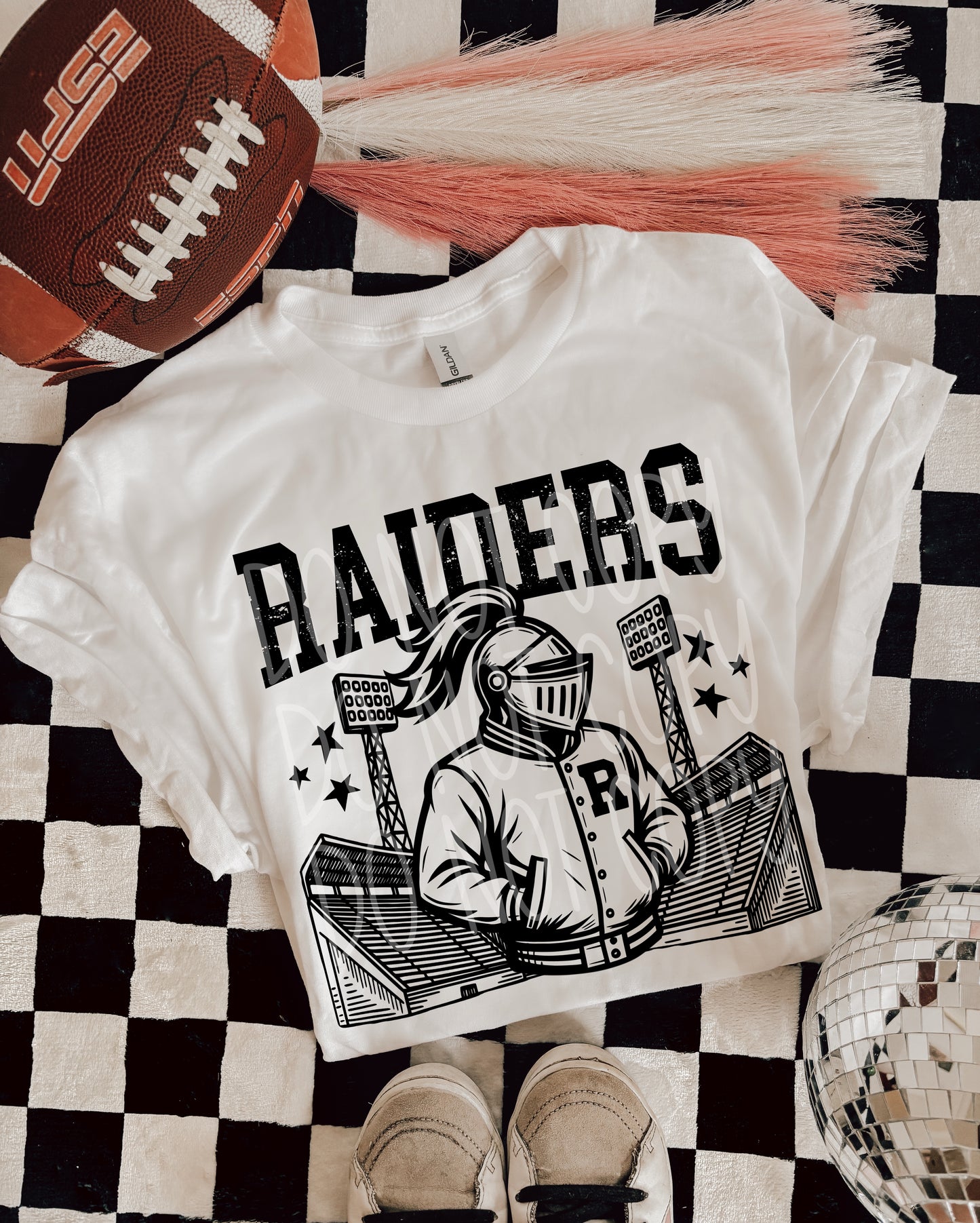 Letterman Jacket with mascot - ADULT SHIRT *add mascot & shirt color wanted in the notes box at checkout. PHDD.25