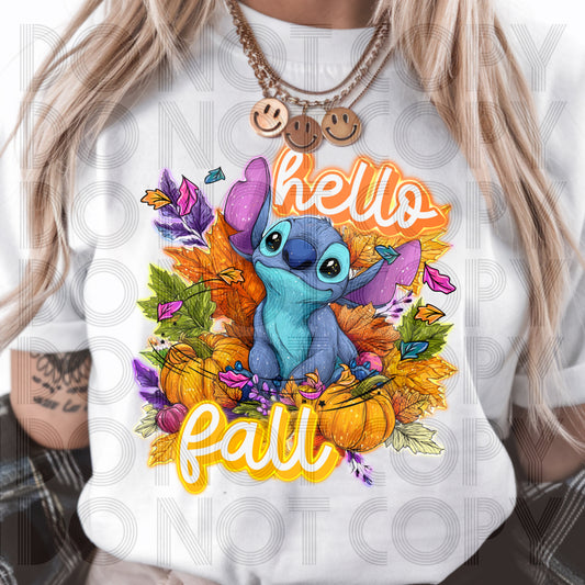 Hello Fall St*tch - KIDS SHIRT RHD.25