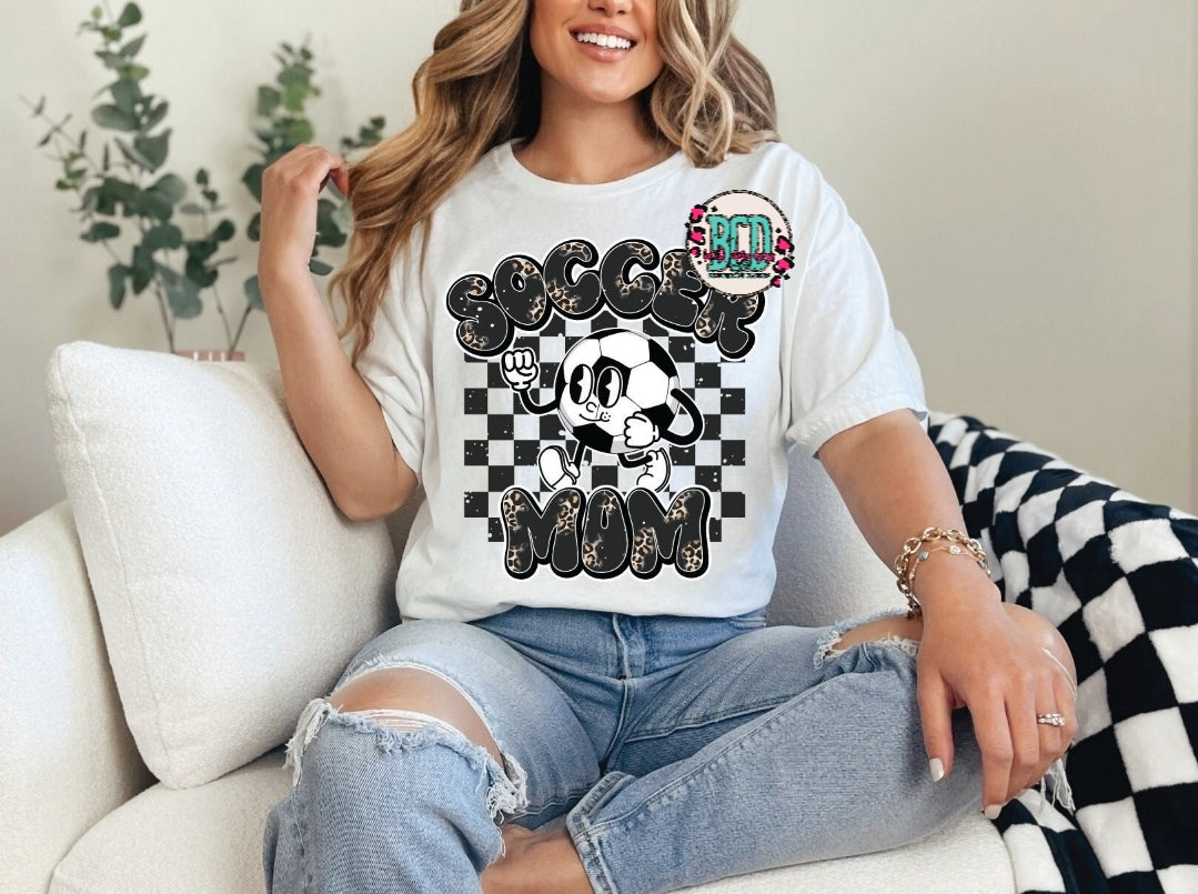 Soccer Mom Checkered - SHIRT