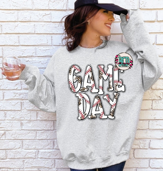 Game Day Baseball Leopard - SHIRT