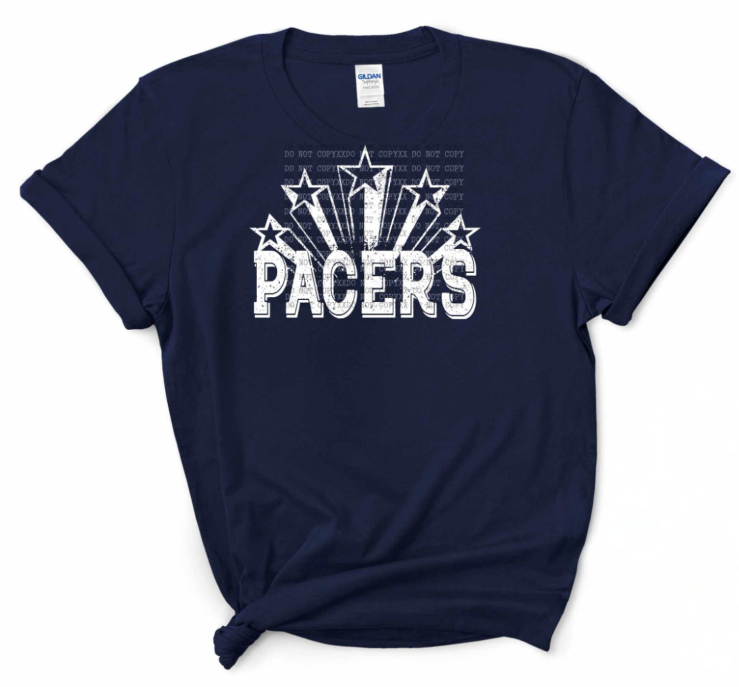 Enid Pacers Retro Stars- Shirt *comment shirt & design color in note box