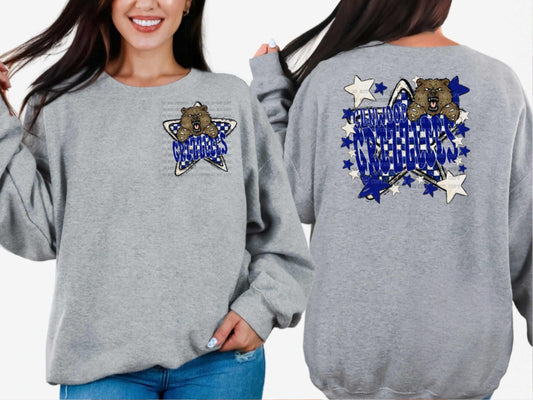 Glenwood Grizzlies Stars - Shirt *comment shirt color in note box