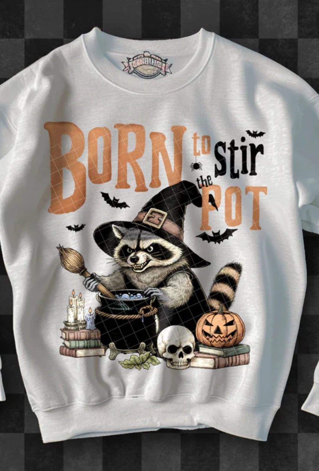 Born to Stir the Pot Raccoon - SHIRT KPI