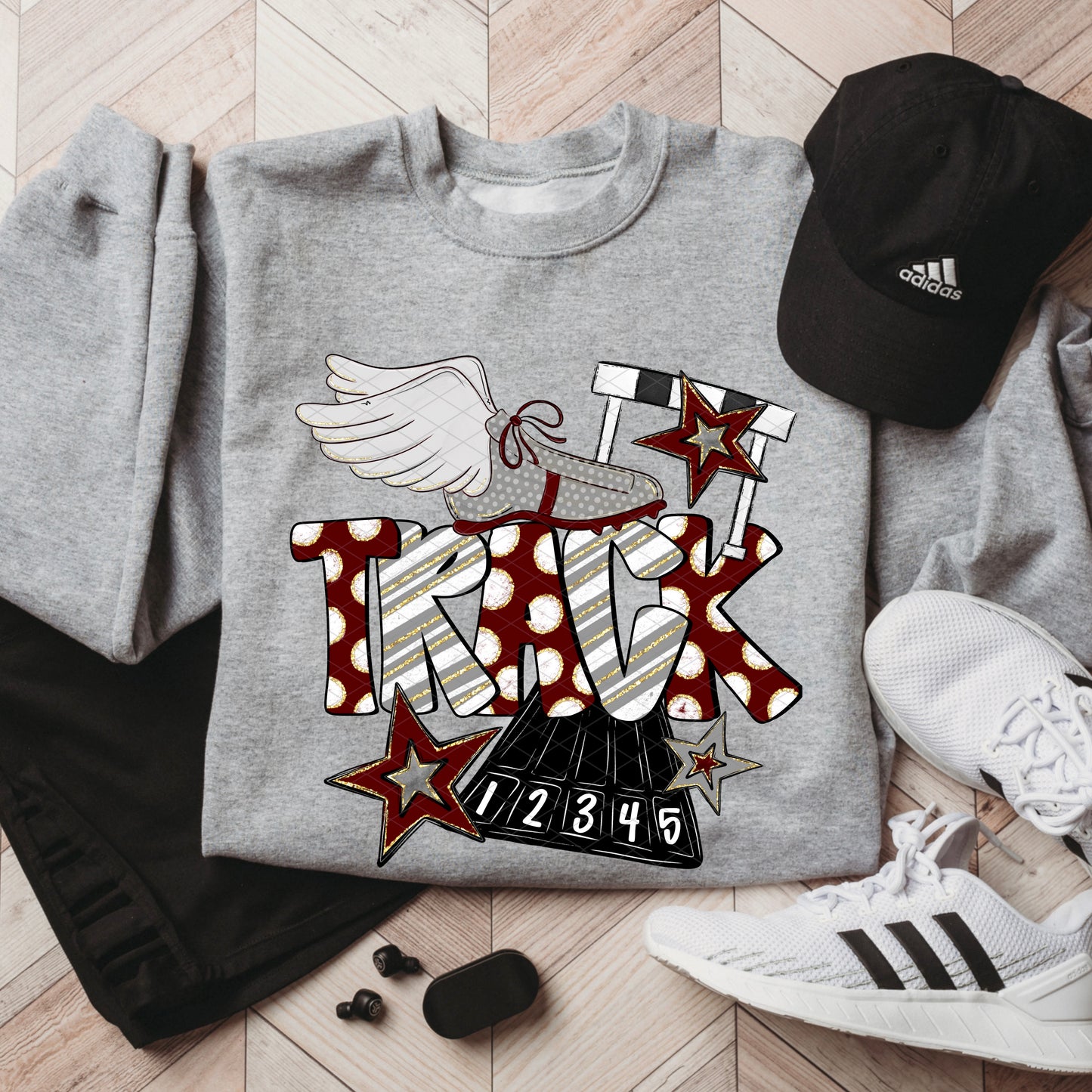 Track - Shirt  SDD.Dec.2025.  *comment shirt & design color in note box