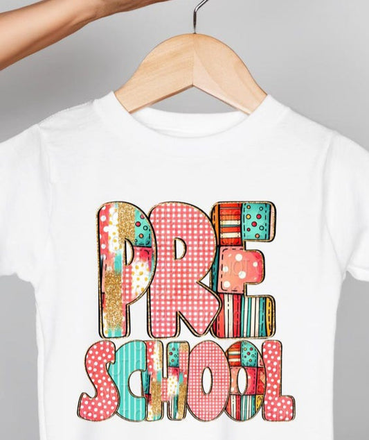Whimsy School Grade Pre School - 6th - KIDS SHIRT DWS25 *add grade in note section