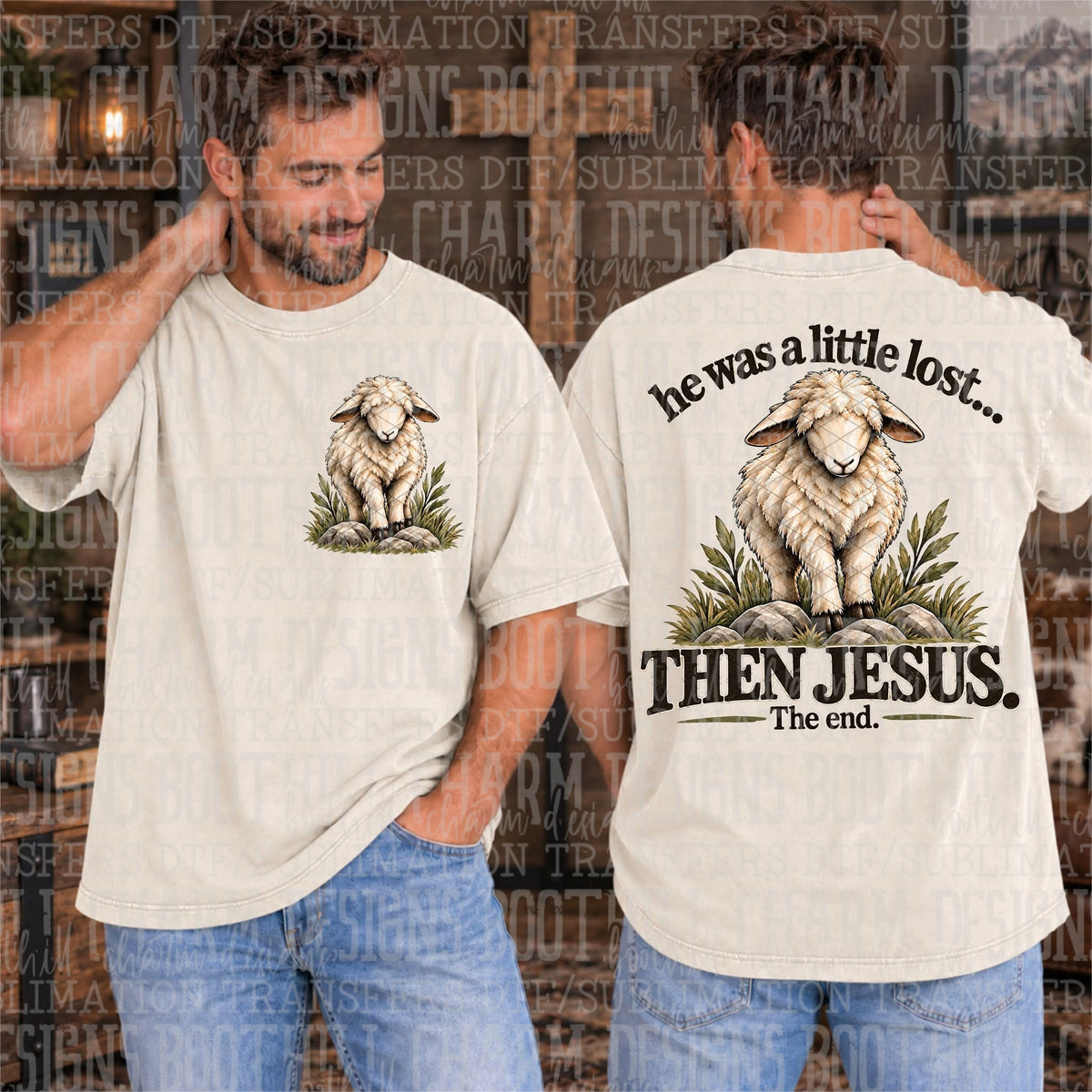 He Was A Little Lost - SHIRT SDD.26. *Please add shirt color to note box at checkout