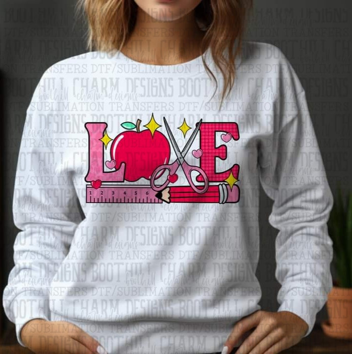 LOVE Teacher Valentine's Day-SHIRT