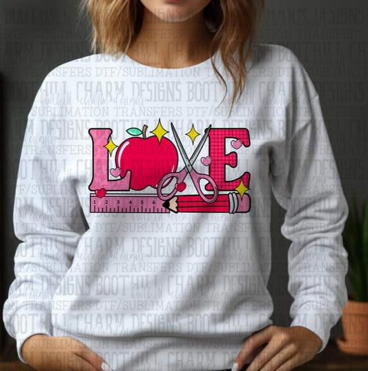 LOVE Teacher Valentine's Day-SHIRT