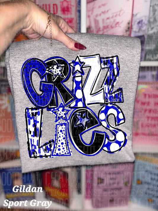 Grizzlies - Shirt *comment shirt color/brand in note box