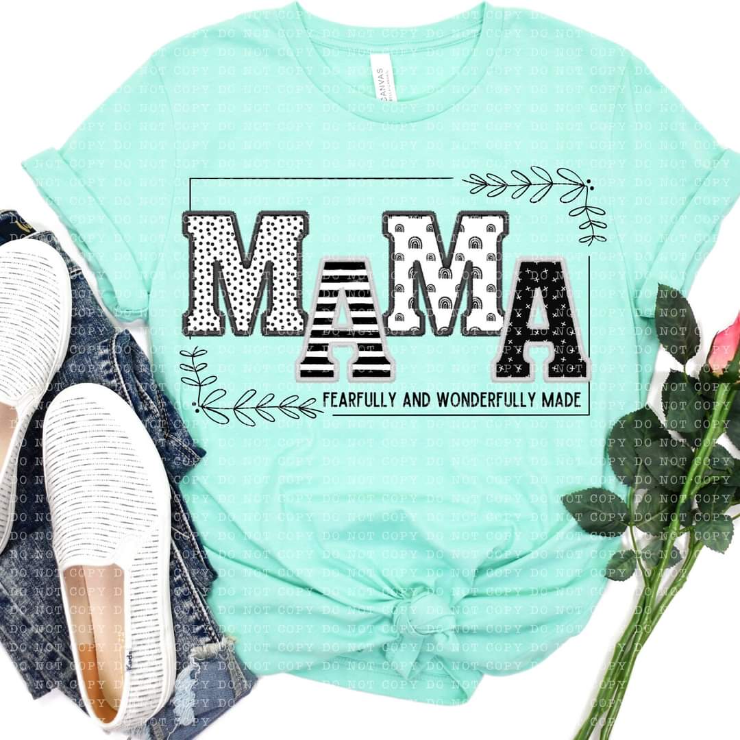 Fearfully & Wonderfully Made Nana *Other names available, add to notes box if other name needed-SHIRT