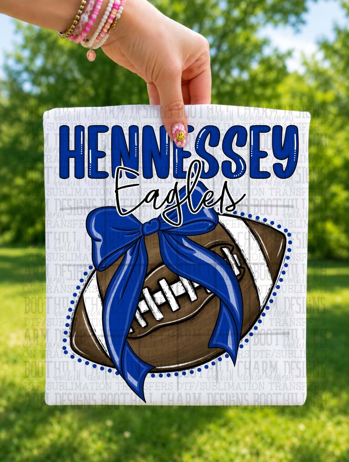 Hennessey Eagles Football - SHIRT TDC.26.  *add color of shirt you want in note box when checking out