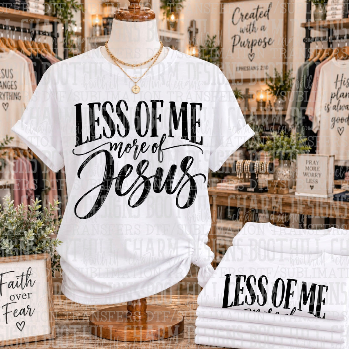 Less Of Me - SHIRT SDD.26. *Please add shirt color to note box at checkout