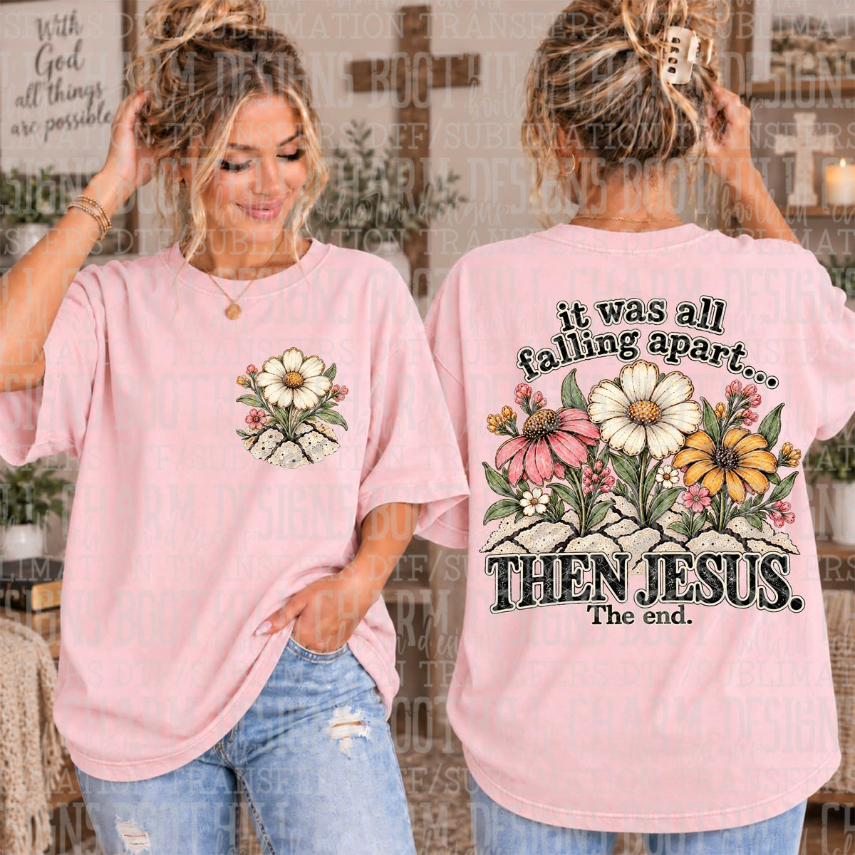 It Was All Falling Apart - SHIRT SDD.26. *Please add shirt color to note box at checkout