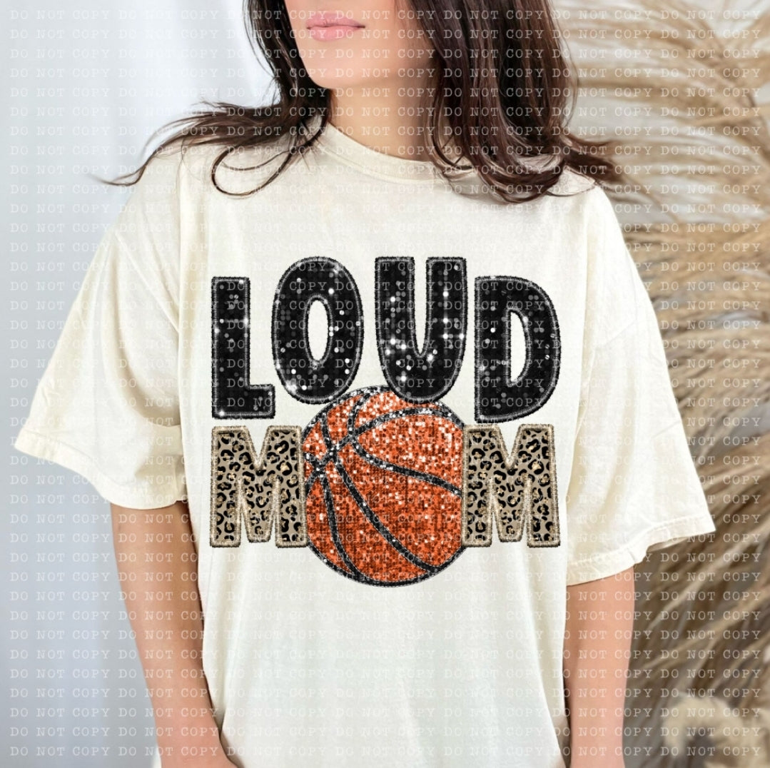 Loud Mom Basketball-SHIRT