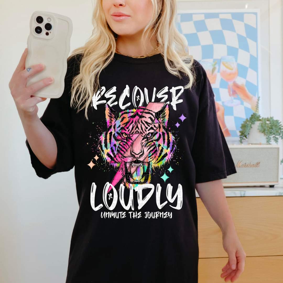 Recover Loudly-SHIRT