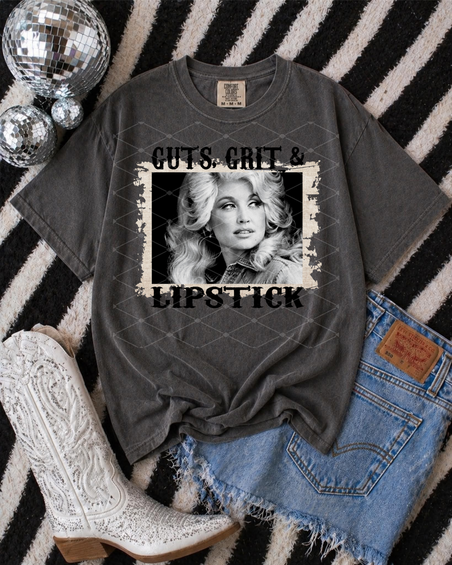 Dolly Guts Grit & Lipstick  - SHIRT  *Add shirt color wanted in note box