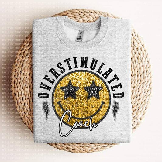 Overstimulated Coach-SHIRT