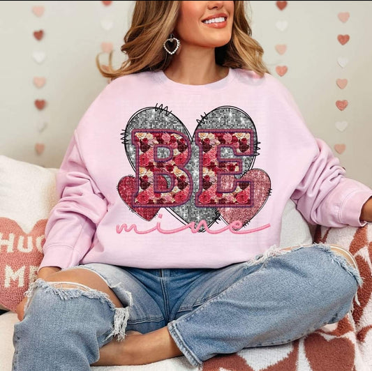 Be Mine Roses 3 Hearts-SHIRT