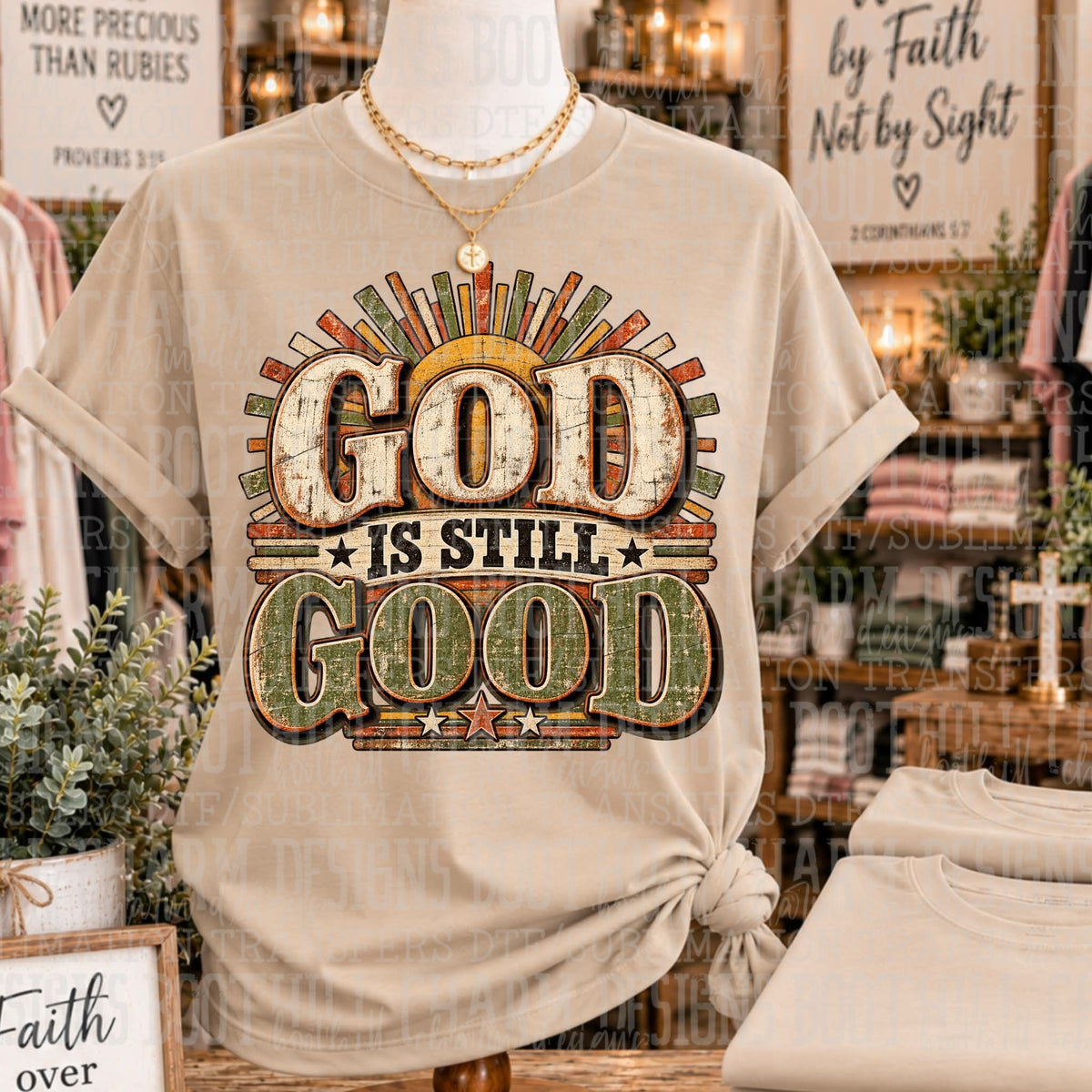 God Is Good - SHIRT SDD.26. *Please add shirt color to note box at checkout