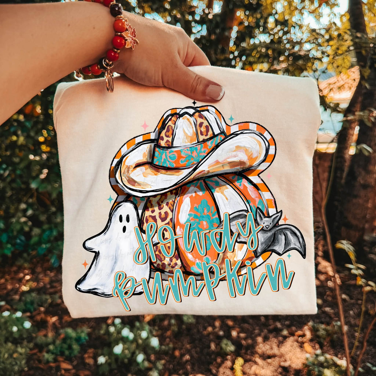Howdy Pumpkin - SHIRT VD.26. *Add color of shirt wanted in notes box.