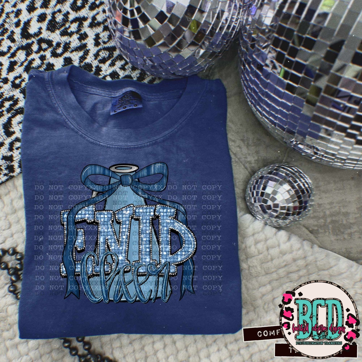 Enid Cheer W Bow - SHIRT
