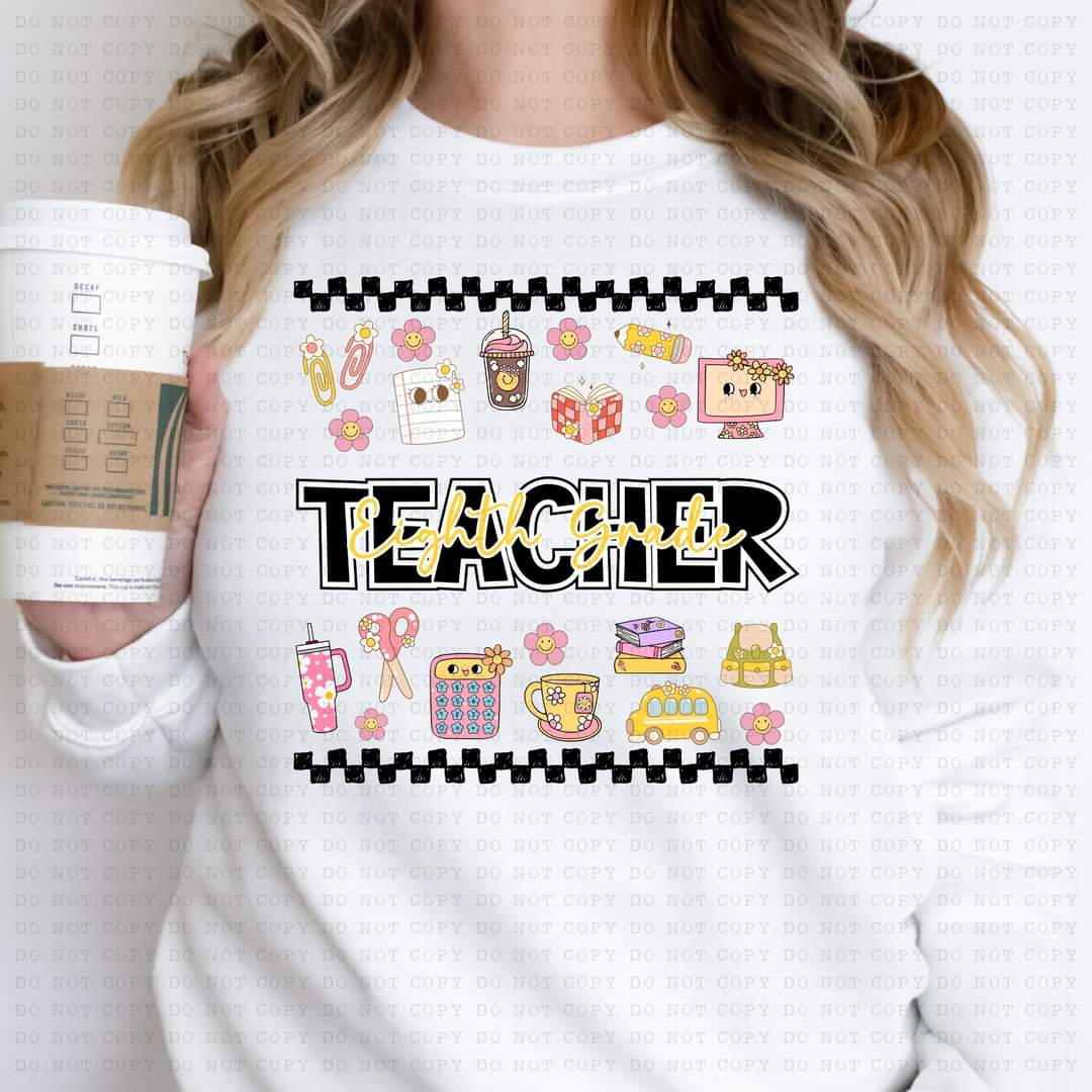 Teacher Shirts ECHT - SHIRT *add name wanted in notes box