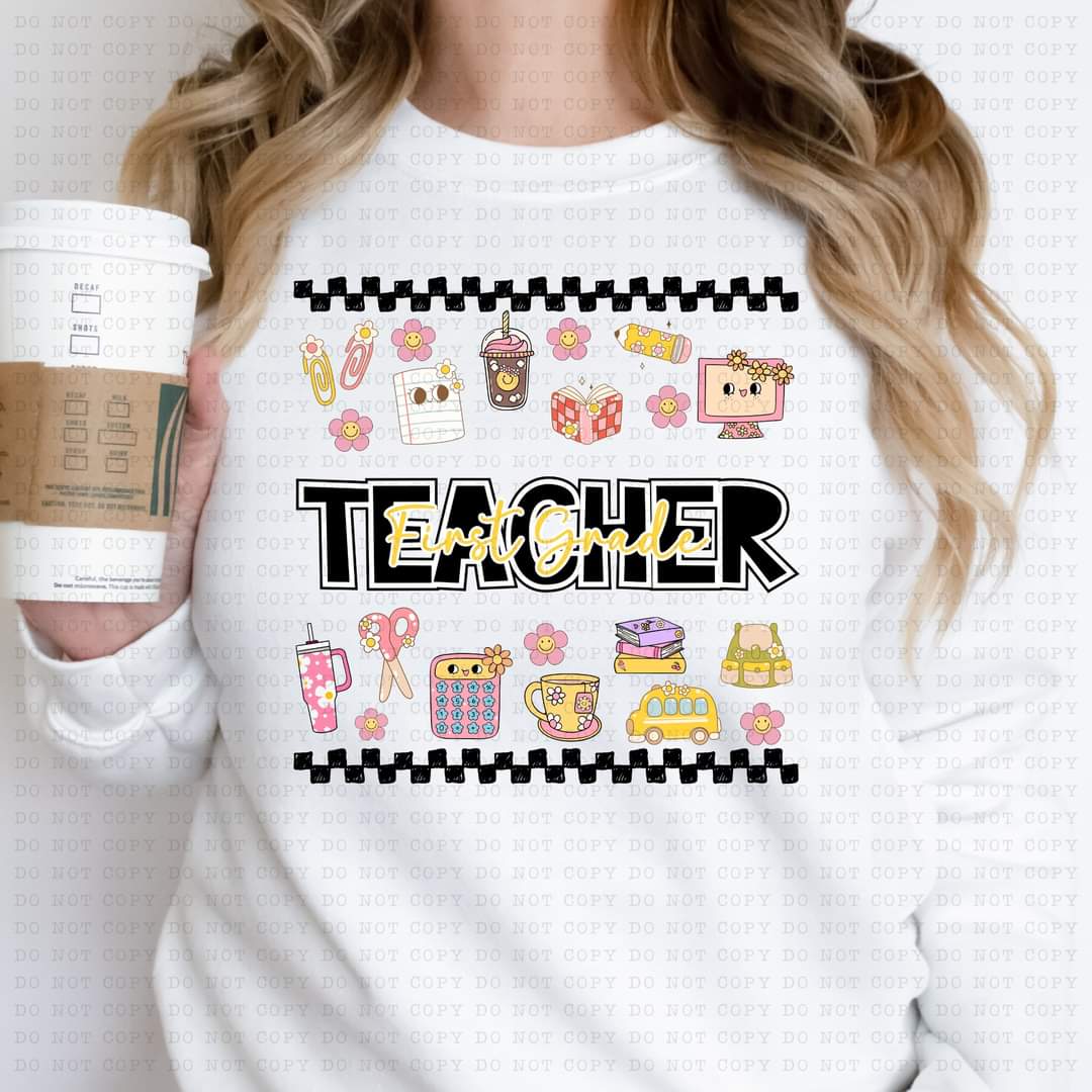 Teacher Shirts ECHT - SHIRT *add name wanted in notes box