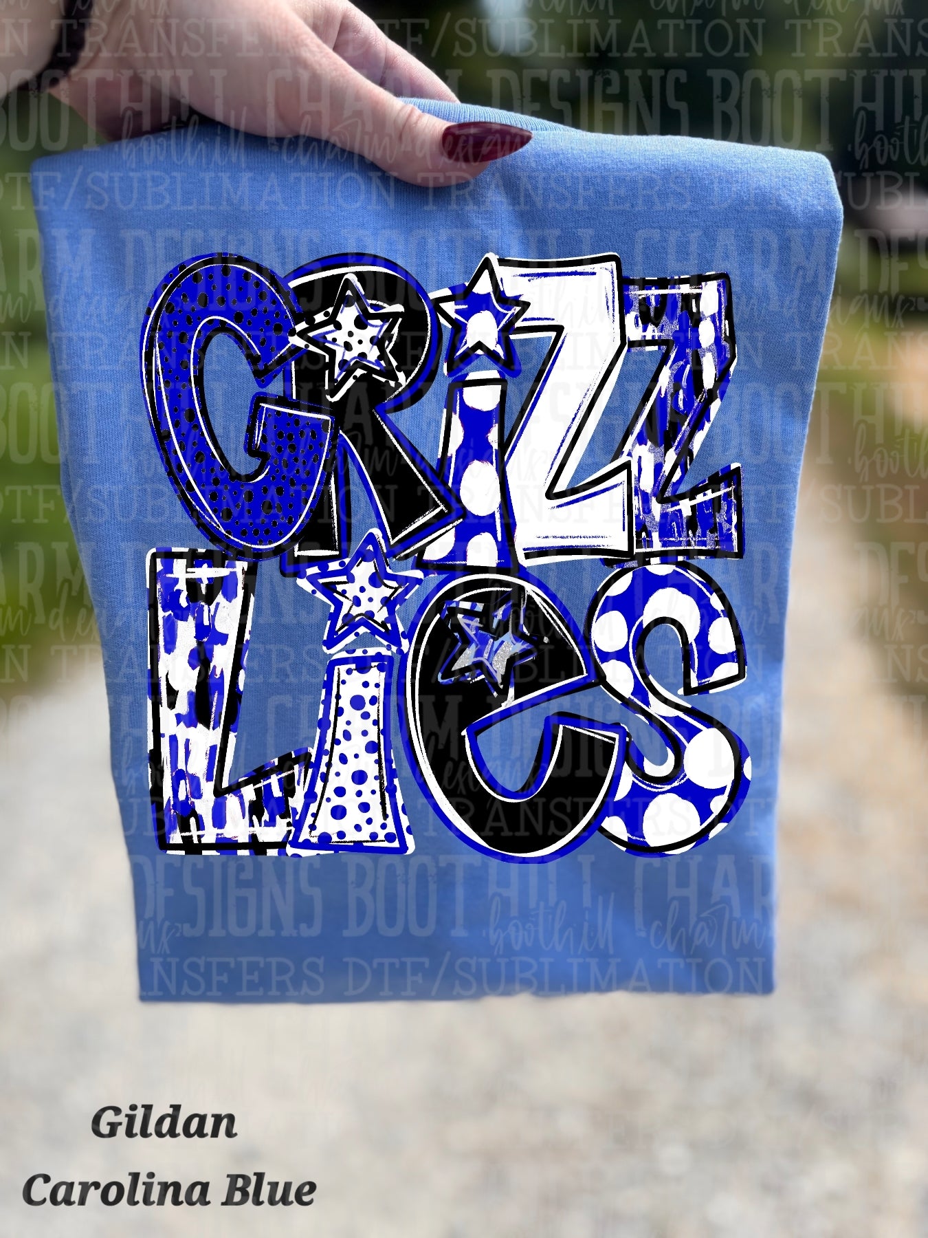Grizzlies - Shirt *comment shirt color/brand in note box