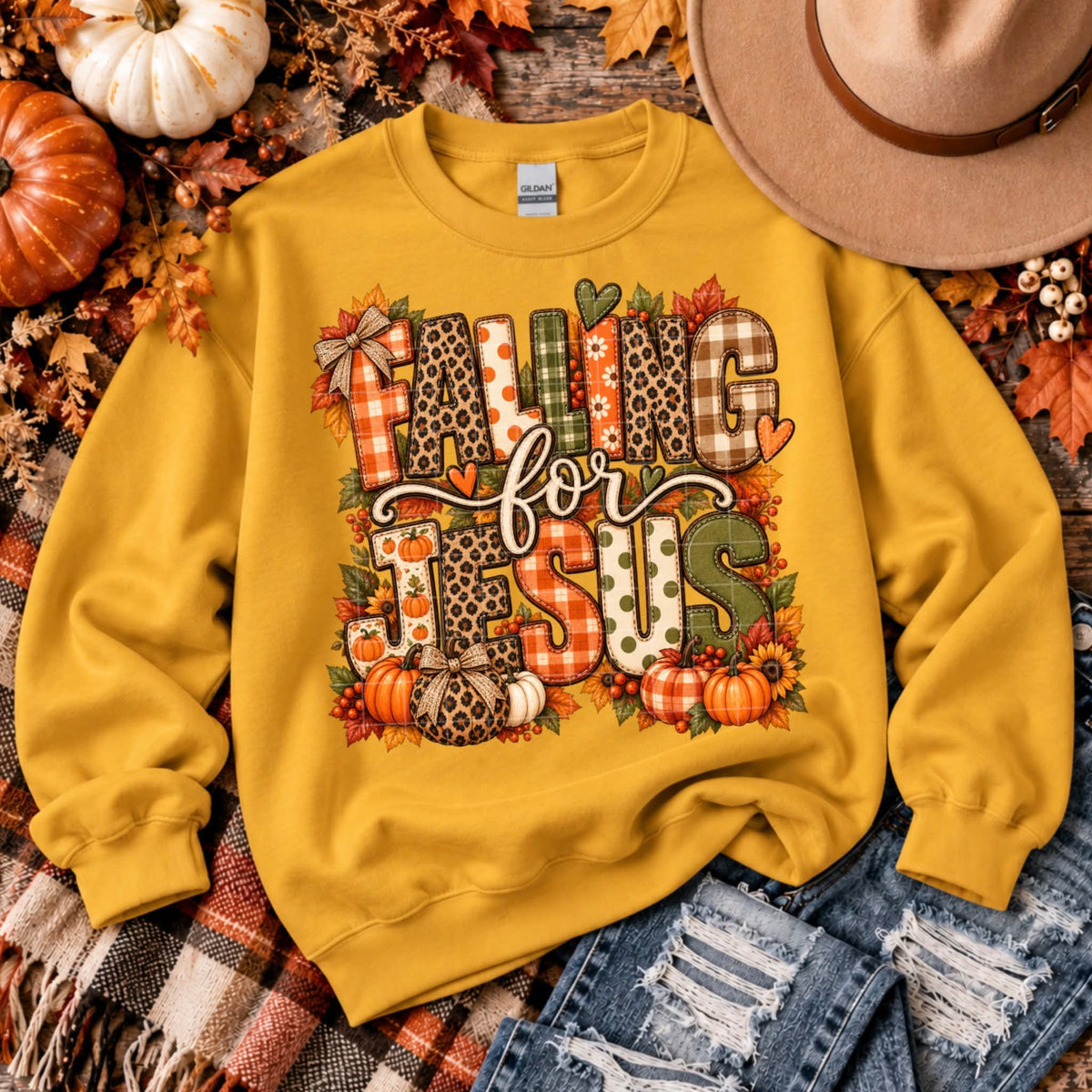 Falling For Jesus - SHIRT SDD.26