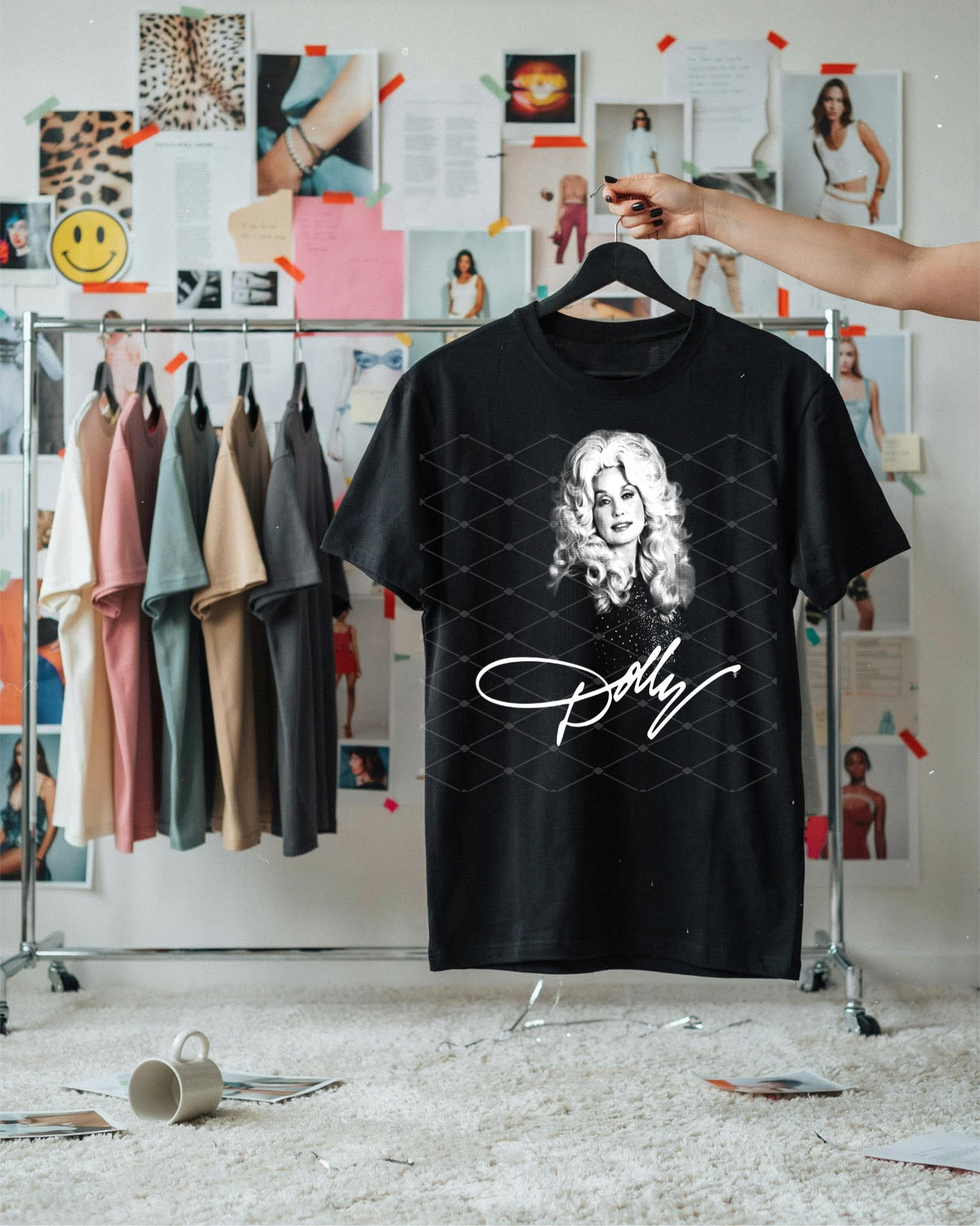 Dolly w Signature - SHIRT   *Add shirt color wanted in note box