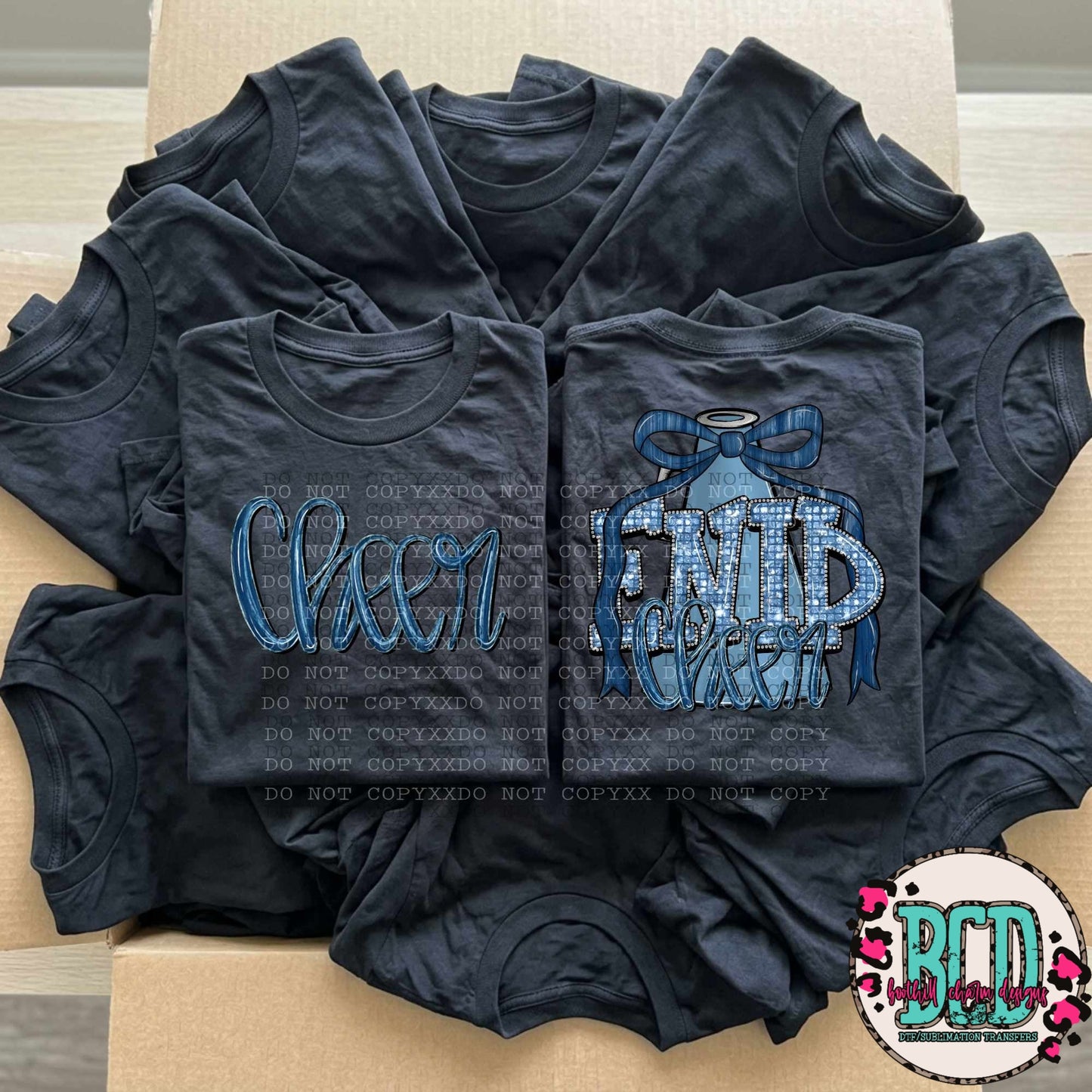Enid Cheer W Bow - SHIRT