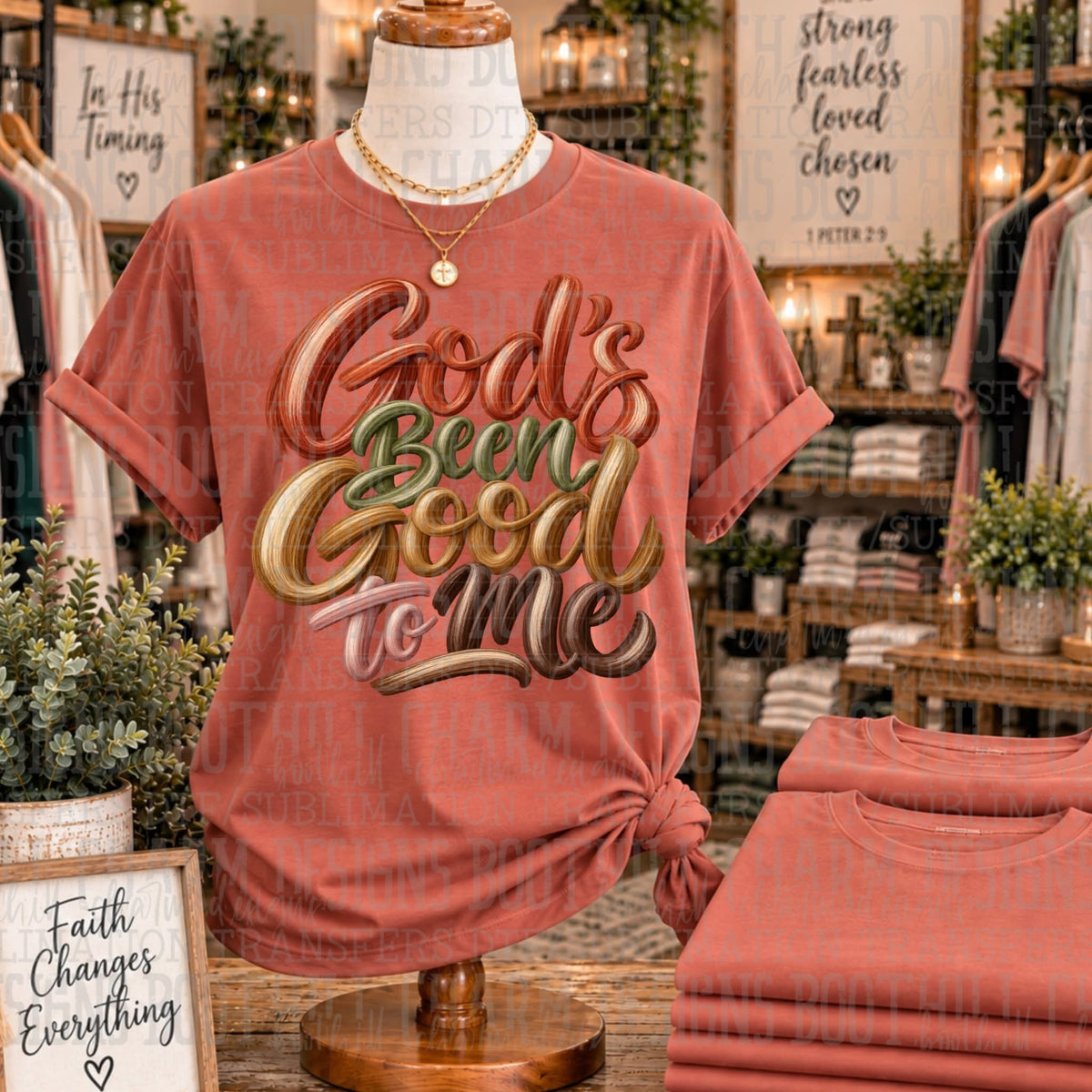 God's Been Good To Me - SHIRT SDD.26. *Please add shirt color to note box at checkout