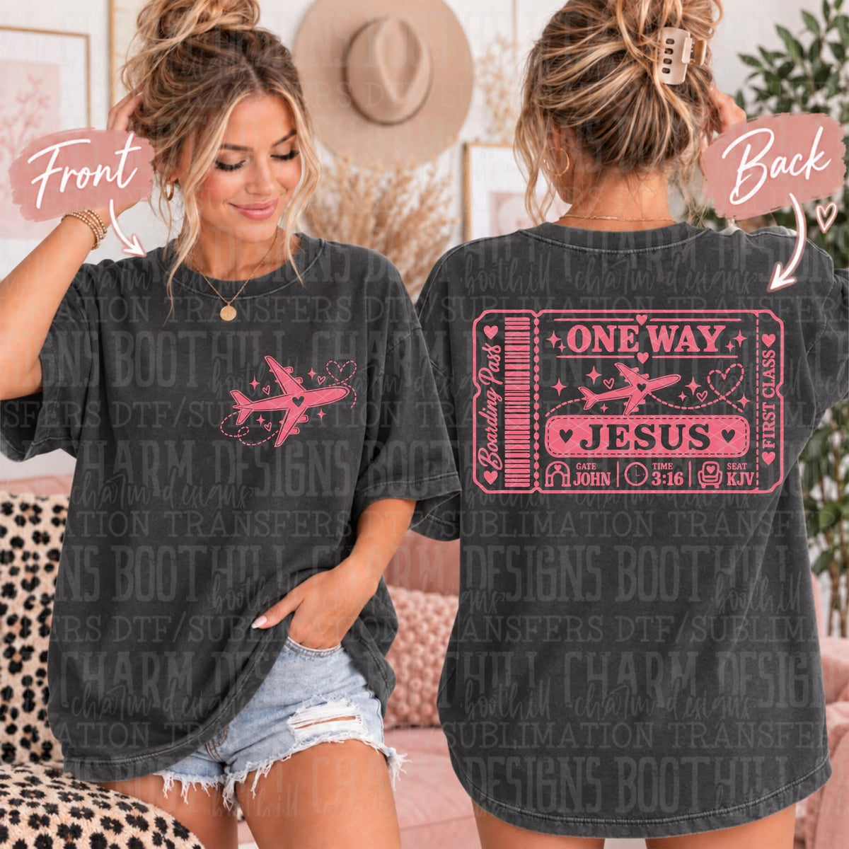 One Way - SHIRT SDD.26. *Please add shirt color to note box at checkout