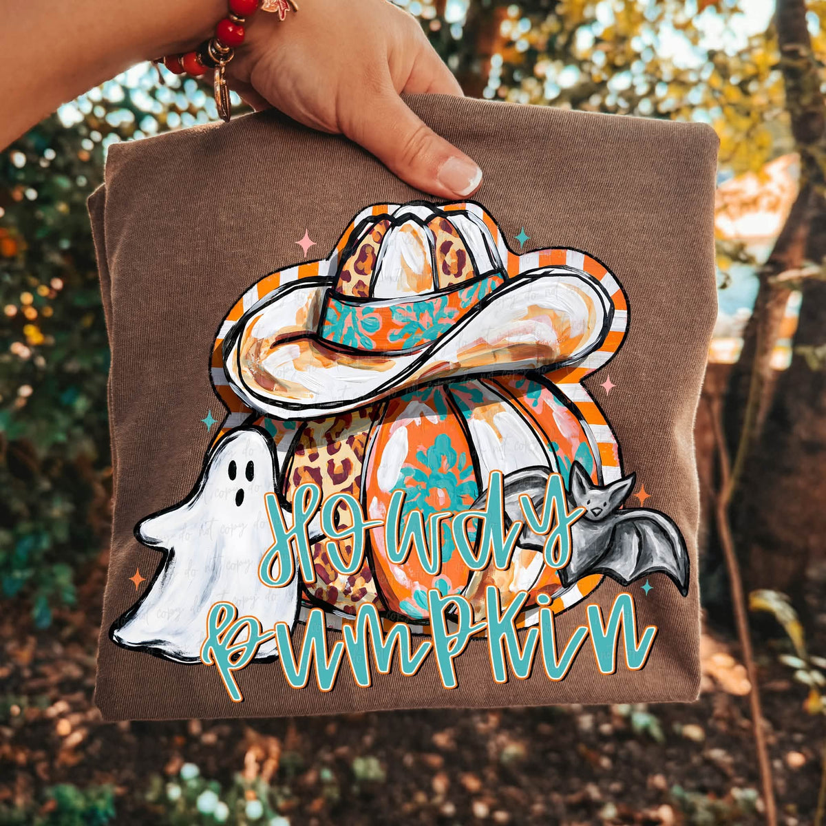 Howdy Pumpkin - SHIRT VD.26. *Add color of shirt wanted in notes box.