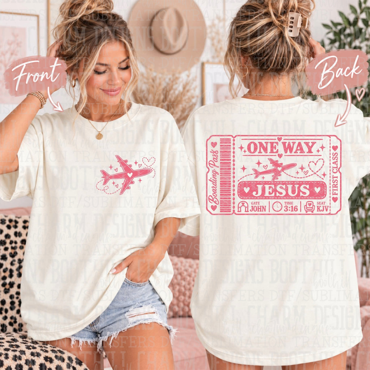 One Way - SHIRT SDD.26. *Please add shirt color to note box at checkout