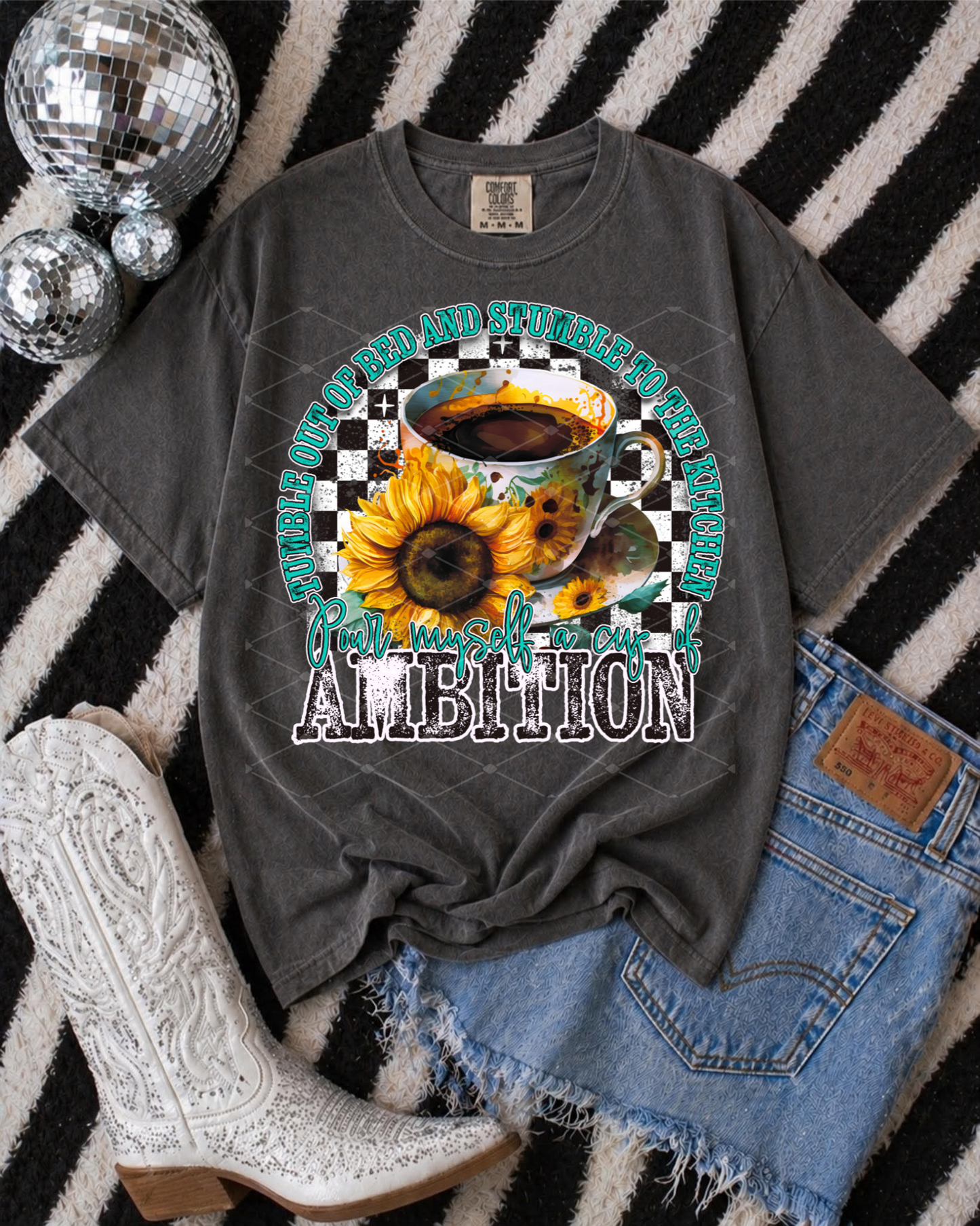 Dolly Cup Of Ambition - SHIRT   *Add shirt color wanted in note box