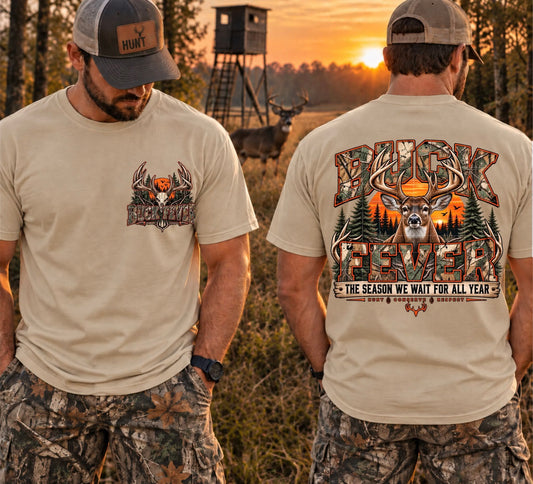 Buck Fever - SHIRT SDD.26. *add color of shirt you want in note box when checking out
