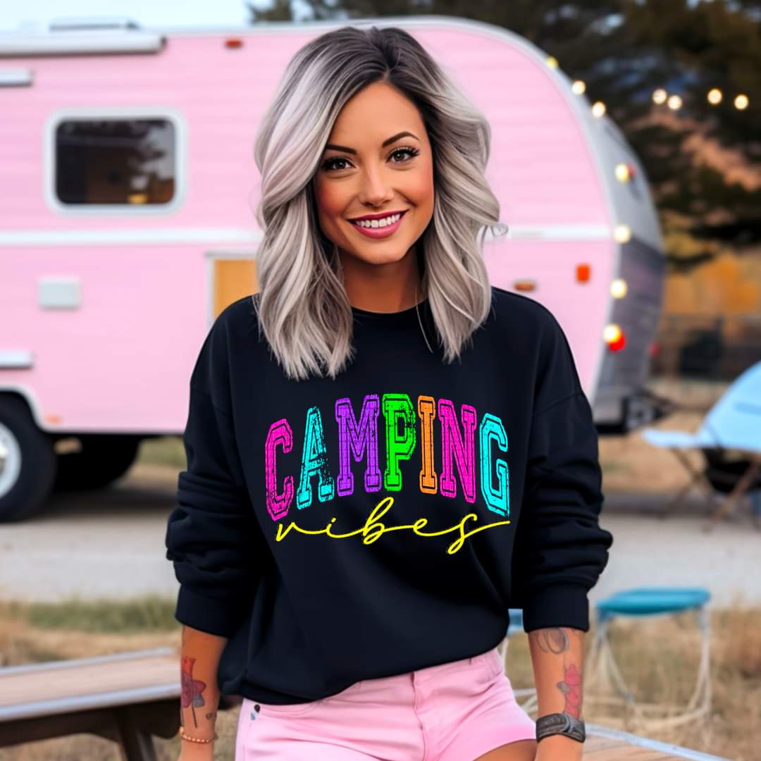 Camping Vibes-SHIRT