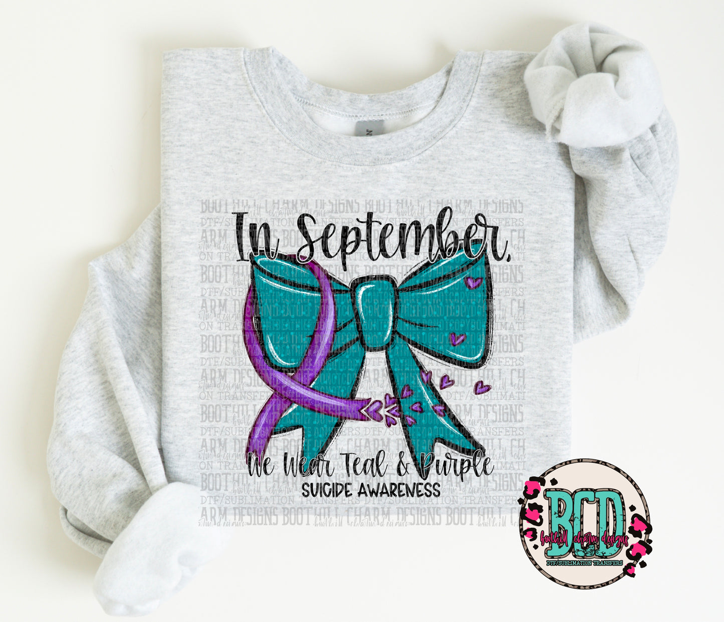 Suicide Awareness In September - SHIRT SDD *Add color of shirt wanted in notes box.