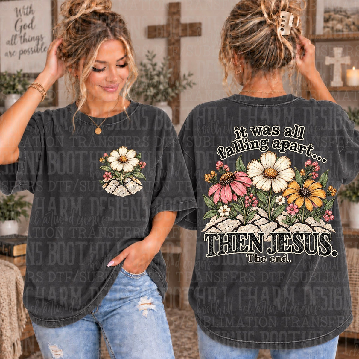 It Was All Falling Apart - SHIRT SDD.26. *Please add shirt color to note box at checkout