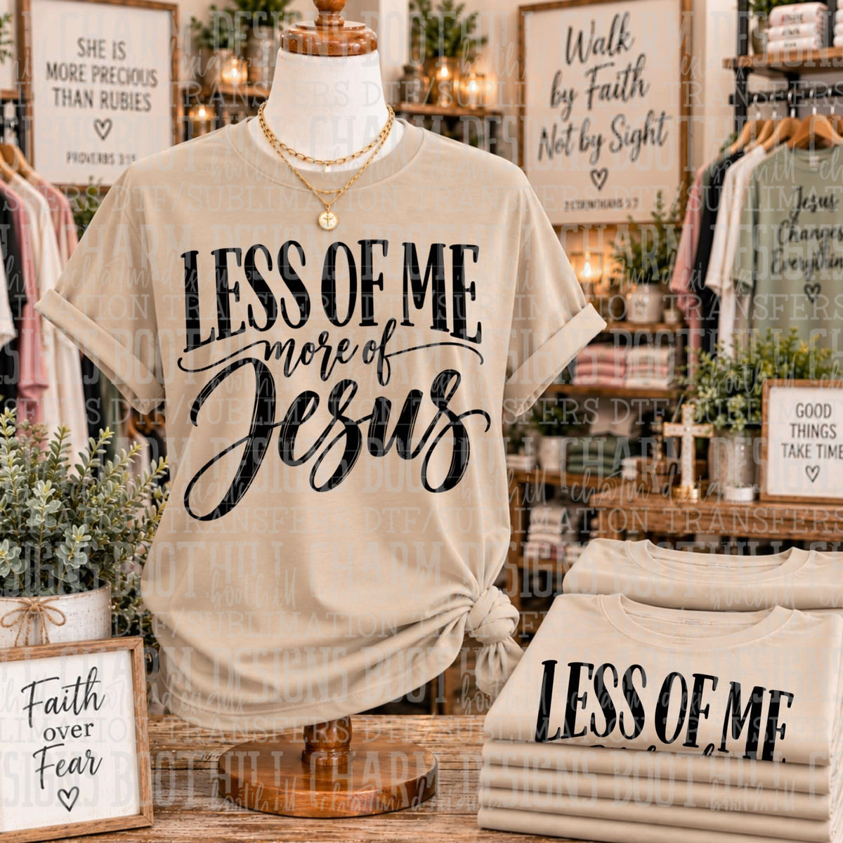 Less Of Me - SHIRT SDD.26. *Please add shirt color to note box at checkout