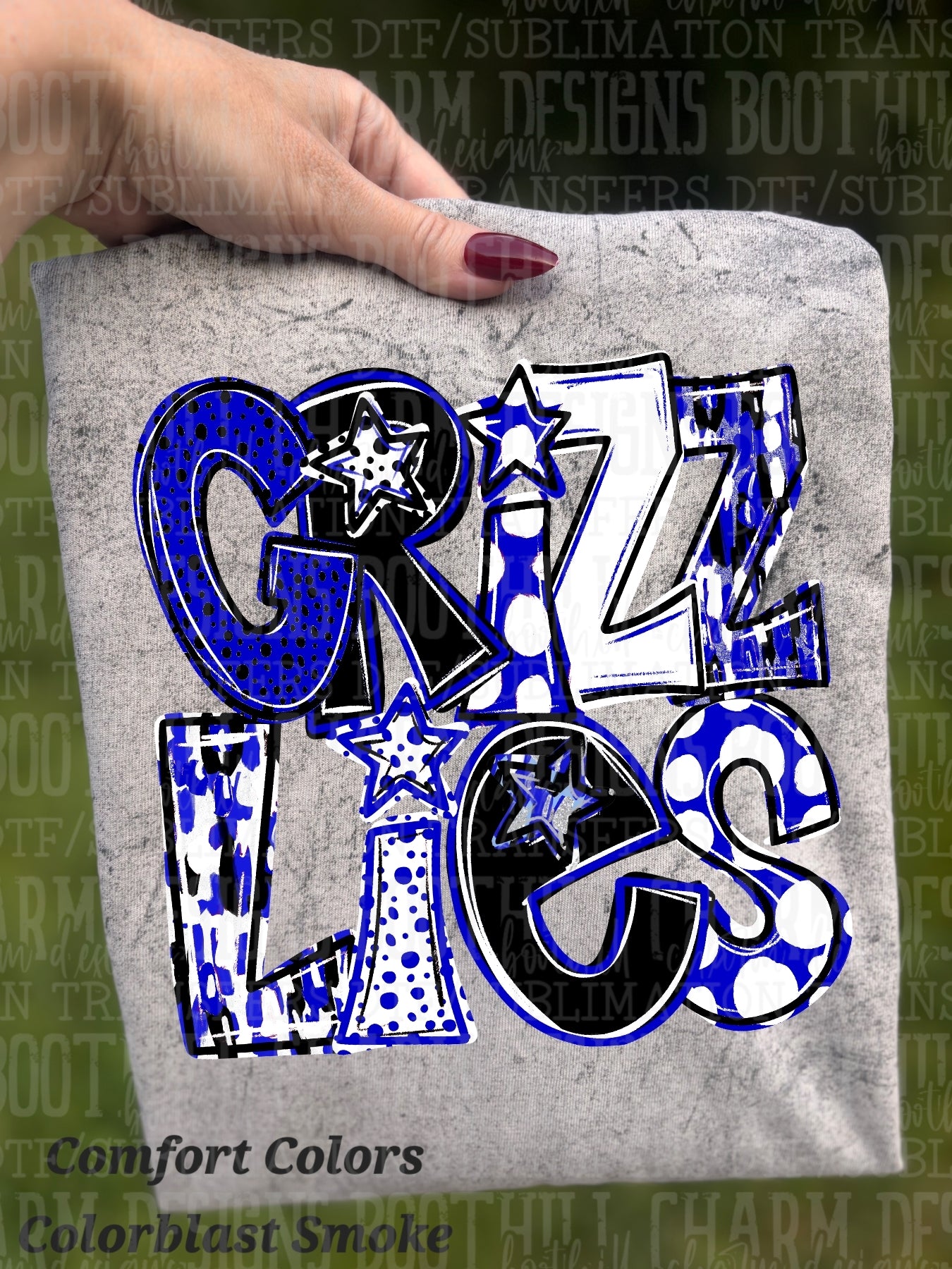 Grizzlies - Shirt *comment shirt color/brand in note box