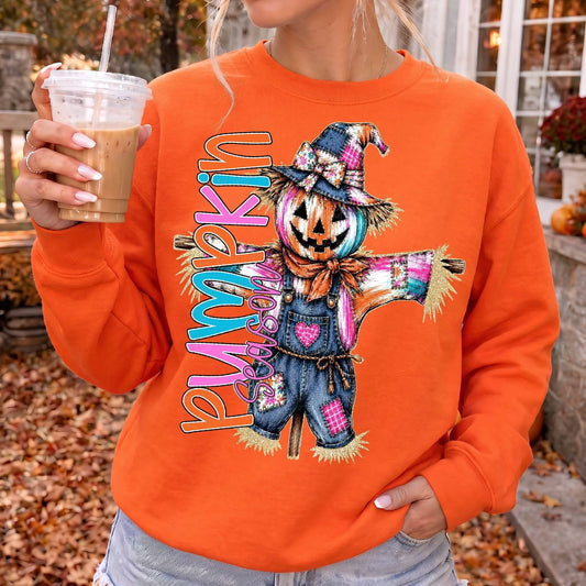 Pumpkin Season Scarecrow - SHIRT VD.26  *add color of shirt you want in note box when checking out