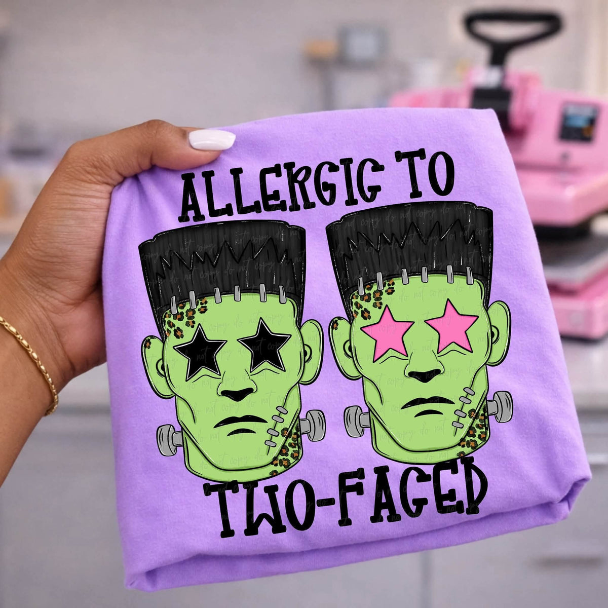 Allergic to Two-Faced - SHIRT VD.26  *add color of shirt you want in note box when checking out