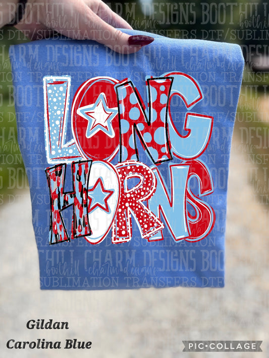 Longhorns - Shirt *comment shirt color in note box