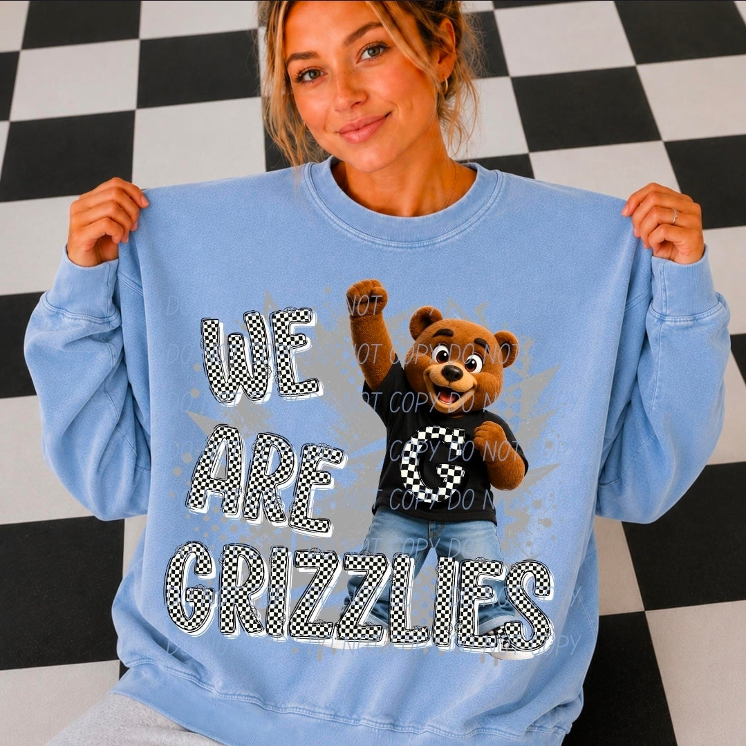We Are The Grizzlies - SHIRT  *add color of shirt you want in note box when checking out