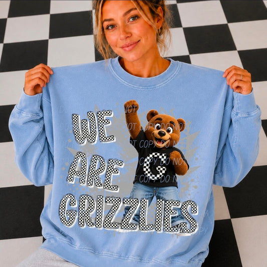 We Are The Grizzlies - SHIRT  *add color of shirt you want in note box when checking out