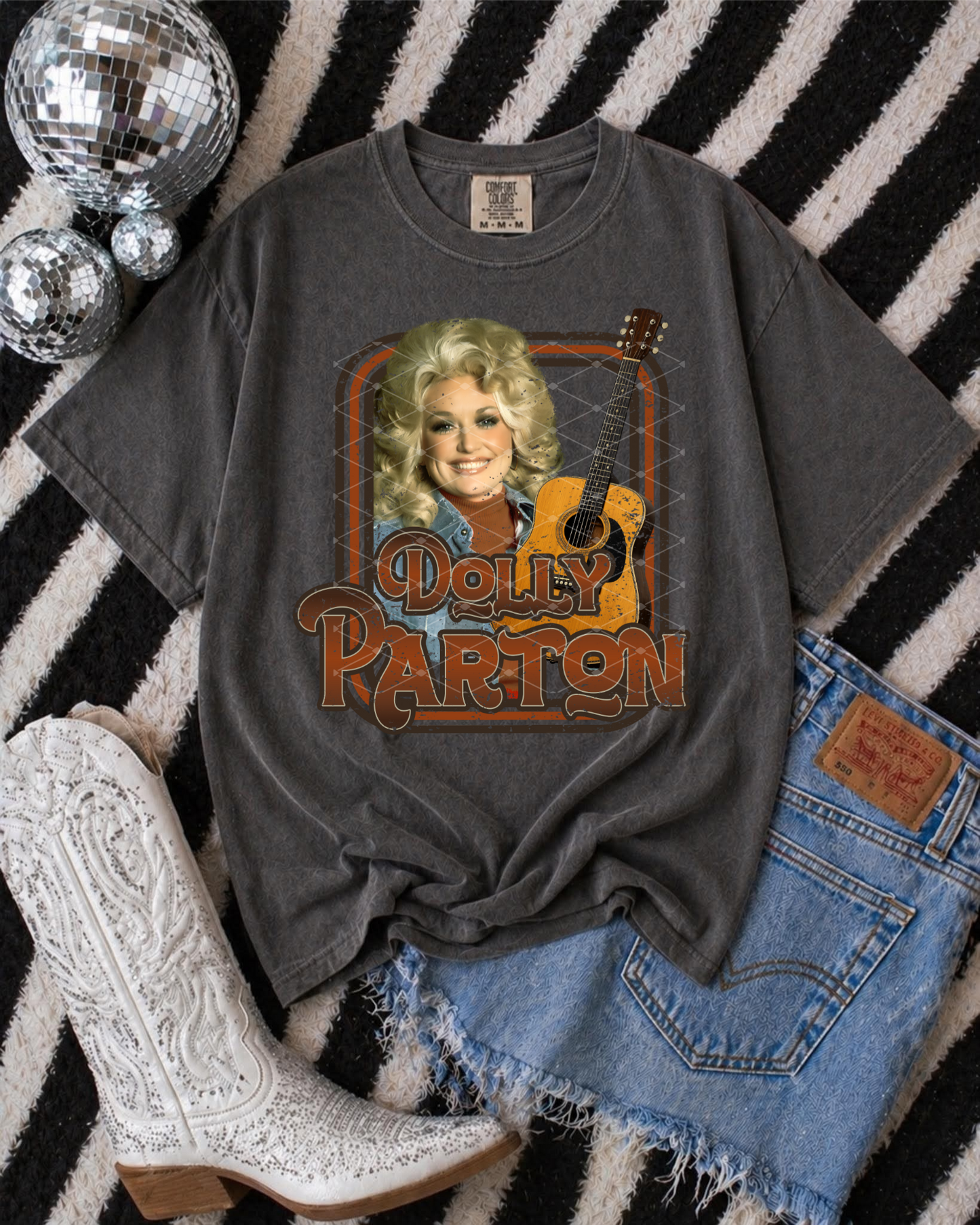 Dolly P w Guitar - SHIRT *Add shirt color wanted in note box
